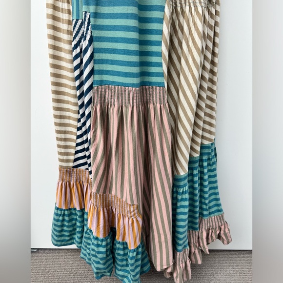 MARC by MARC JACOB | Mixed Striped Colorful Maxi Dress - Picture 7 of 11